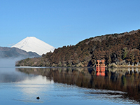 箱根芦ノ湖・富士山